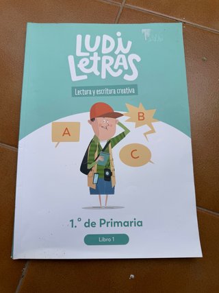 Libro Ludi Letras 1 Primaria Libro 1 Ed. Tekman