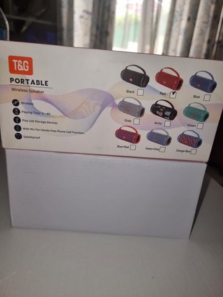 Altavoz Portátil T&G Rojo