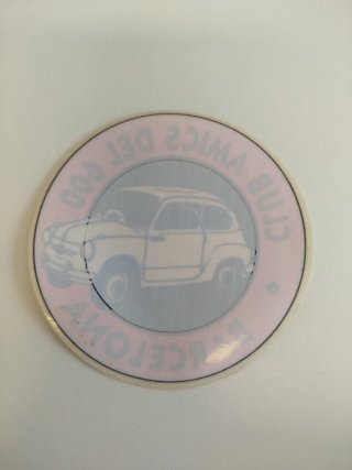 Pegatina Club Amics del 600 Barcelona