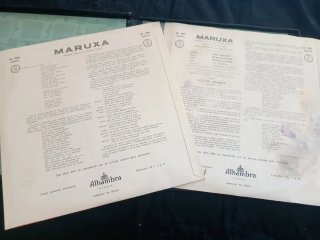 Estuche 2 Vinilos Maruxa