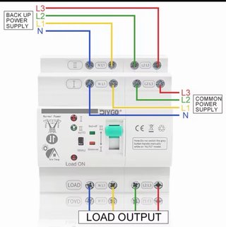 Interruptor Selector Doble Potencia ATS 110V