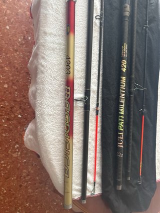 Cañas de pesca surf casting