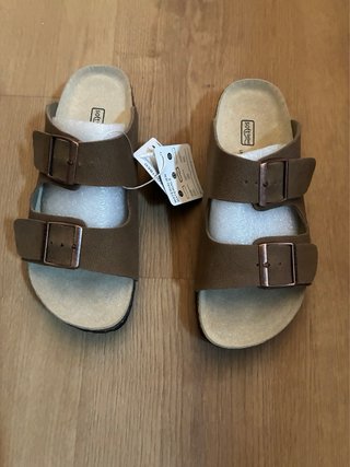 Sandali Birkenstock Arizona Soft 37 Marrone