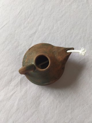 Lucerna Romana Aceite Terracota
