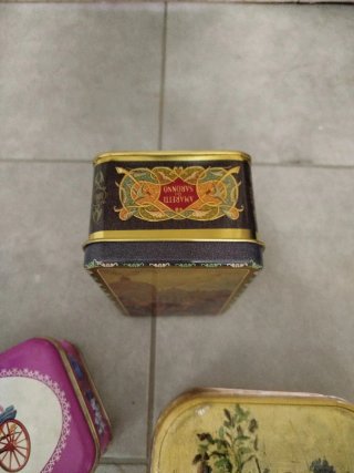 Set 3 Scatolette Vintage in Latta