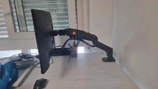 Monitor Dell SE2722HX + Brazo Ergosolid