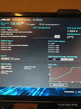 Asus Z170-P + Xeon E3-1225 v6 | BIOS mod 6-9 gen |