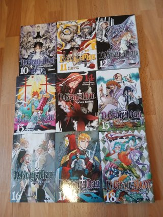 Mangas D.Gray-man (+extras japonés)