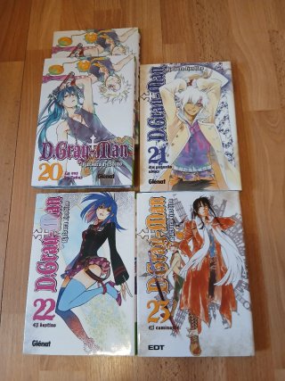 Mangas D.Gray-man (+extras japonés)