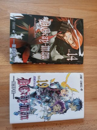 Mangas D.Gray-man (+extras japonés)