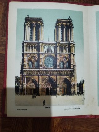 Libro París 15 imágenes antiguo