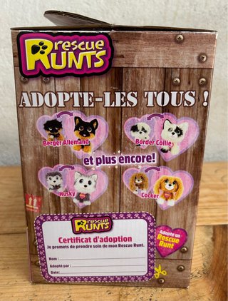 Rescue Runts Husky Juguete Interactivo