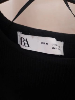 Body Zara fiesta volantes tul beige negro