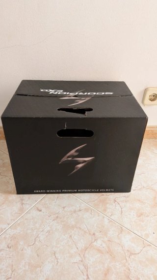 Casco Scorpion EXO 400 Negro Rosa