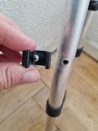 Muletas dos unidades regulable en altura
