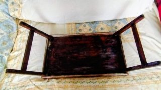 Bandeja de cama madera para restaurar