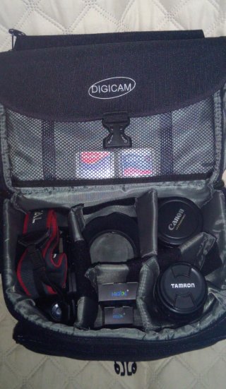 CANON EOS 5D+ZOOMS+MEMORY CARDS+BOLSA DIGICAM,ETC.