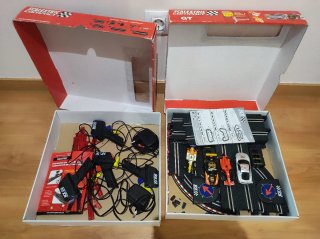 Scalextric Compact 2 Cajas Coches Slot