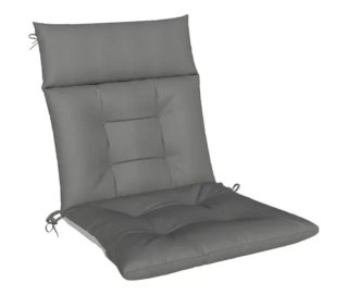 Set 4 Cojines Silla Exterior Gris