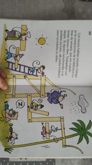 El mono que quería leer