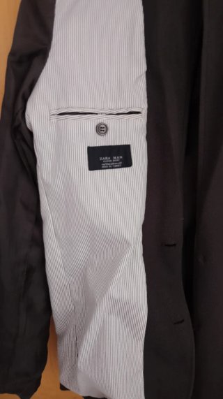 Chaqueta de caballero gris