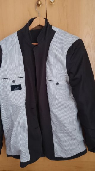 Chaqueta de caballero gris