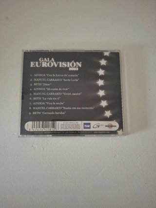 Lote 2 CDs: OT3 y Gala Eurovisión 2003