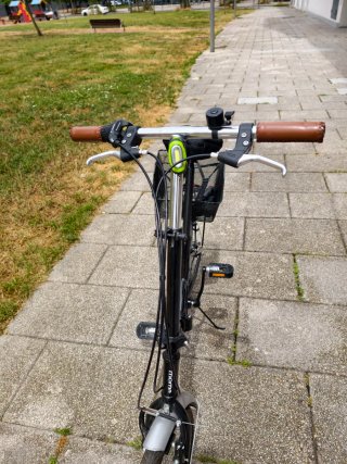 Bicicleta Moma plegable 20 7v