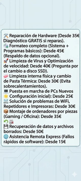 Reparacion PC economica