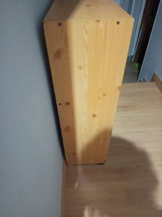 Zapatero madera provenzal 80x80