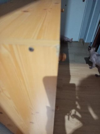 Zapatero madera provenzal 80x80