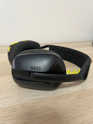 Cascos Logitech G435 Negros y Amarillos