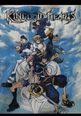 Sudadera Kingdom Hearts manga larga