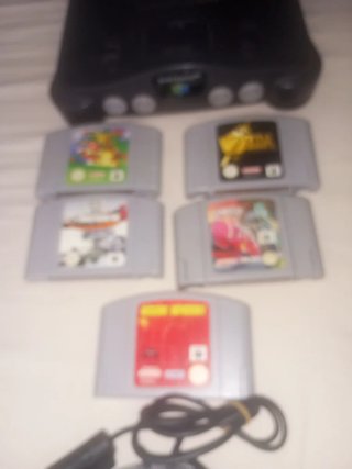 Consola Nintendo 64 + 5 Juegos