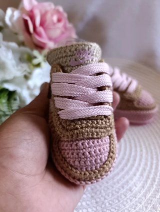 Zapatillas de Bebé a Crochet