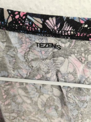 Camiseta sin mangas Tezenis estampado mariposas