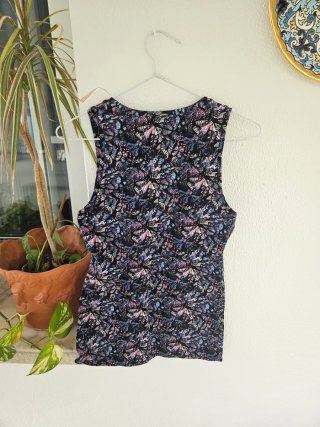 Camiseta sin mangas Tezenis estampado mariposas