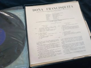 Estuche 2 Vinilos Doña Francisquita - Amadeo Vives
