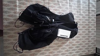 Chaleco hidratación Salomon negro ADV Skin 12L T-M