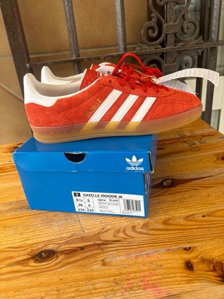 Adidas Gazelle Indoor Rojas