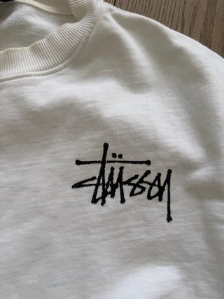 Sudadera Stussy Blanca Talla XS