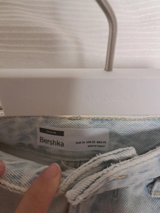 Shorts vaqueros desgastados