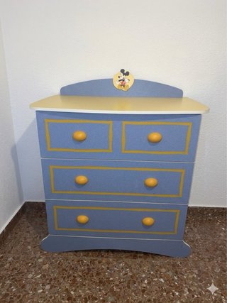 Habitación Infantil Mickey Mouse Completa