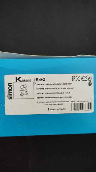 Soporte Simon KSF3 para mesa