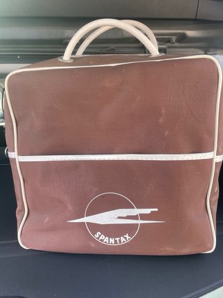 Bolsa de viaje vintage Spantax