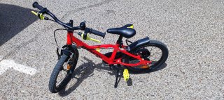 Bicicleta Infantil Roja