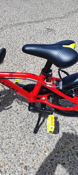 Bicicleta Infantil Roja