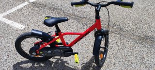 Bicicleta Infantil Roja