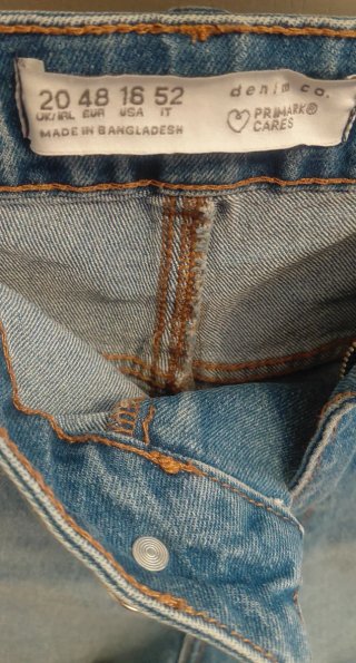 Pantalón corto vaquero T48