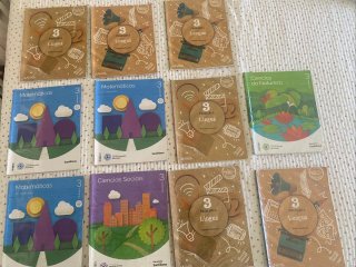 Lote completo libros de texto para 3º de Primaria